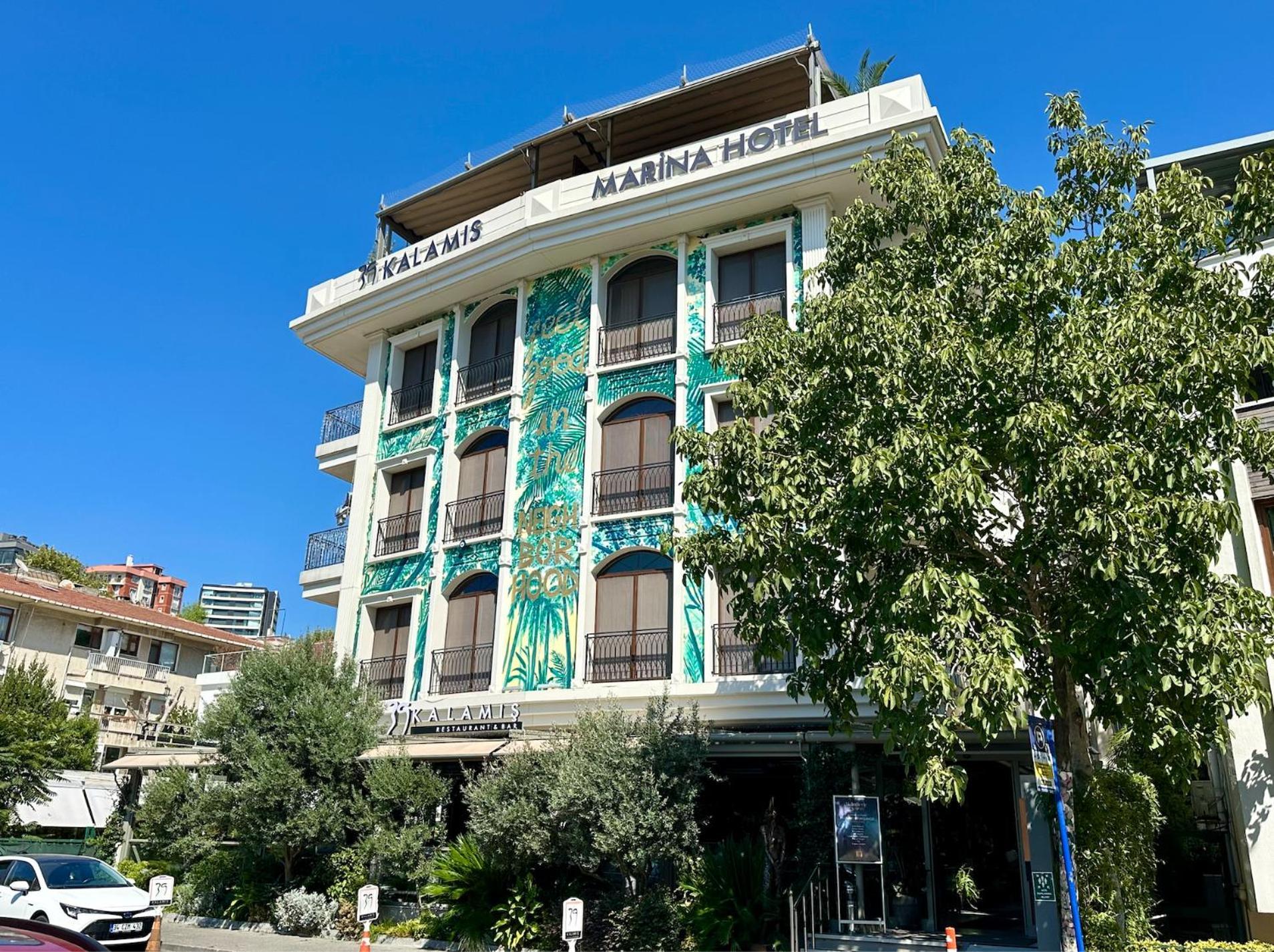 39 Kalamış Marina Hotel&Restaurant Istanbul Bagian luar foto